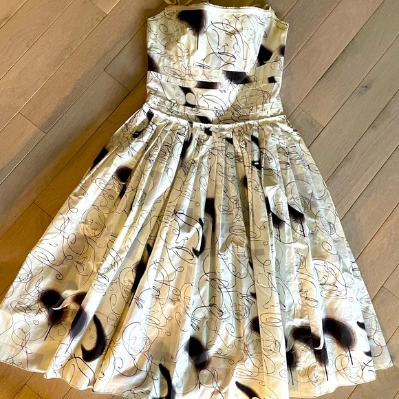 Prada pleated full skirt